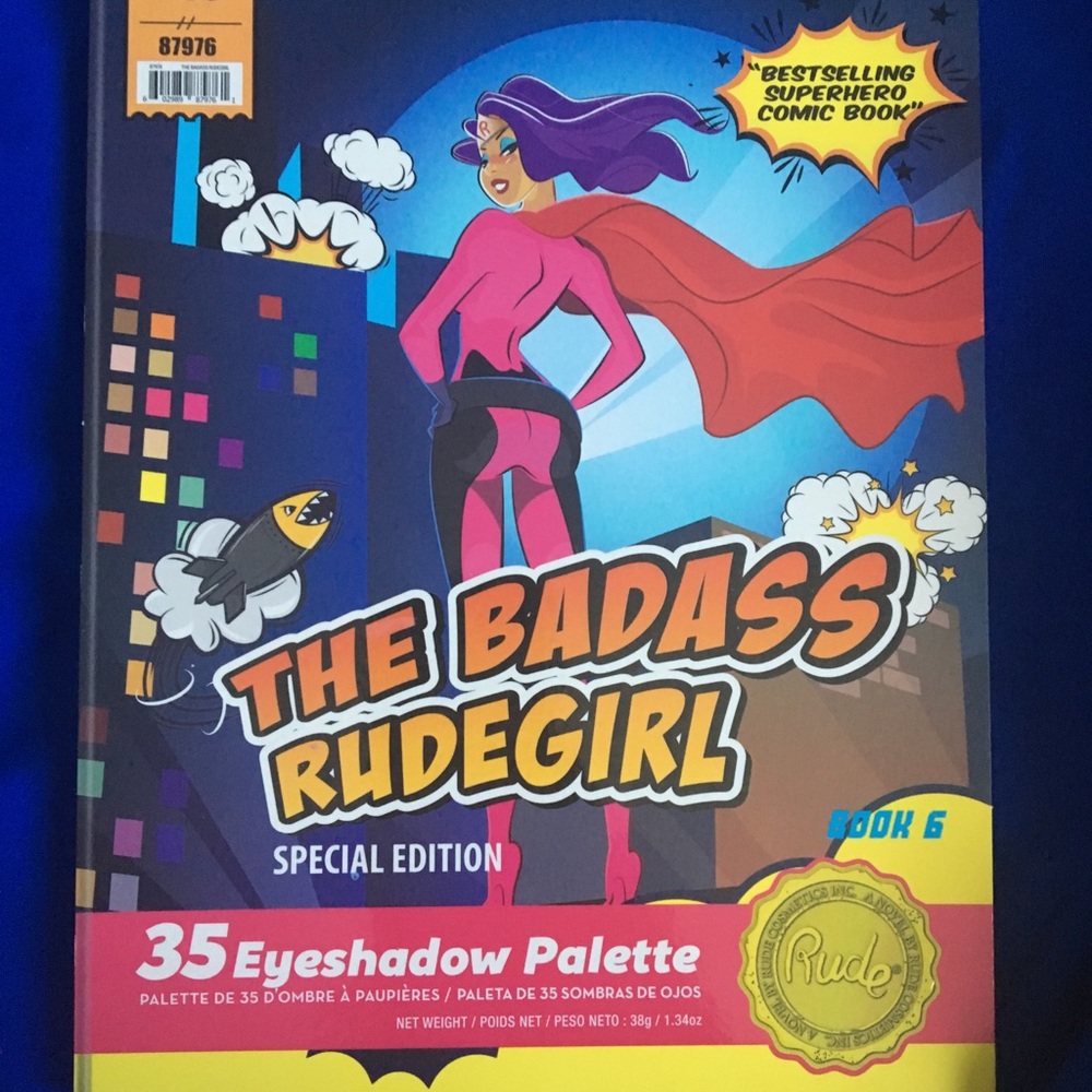 Rude Cosmetics eyeshadow palette